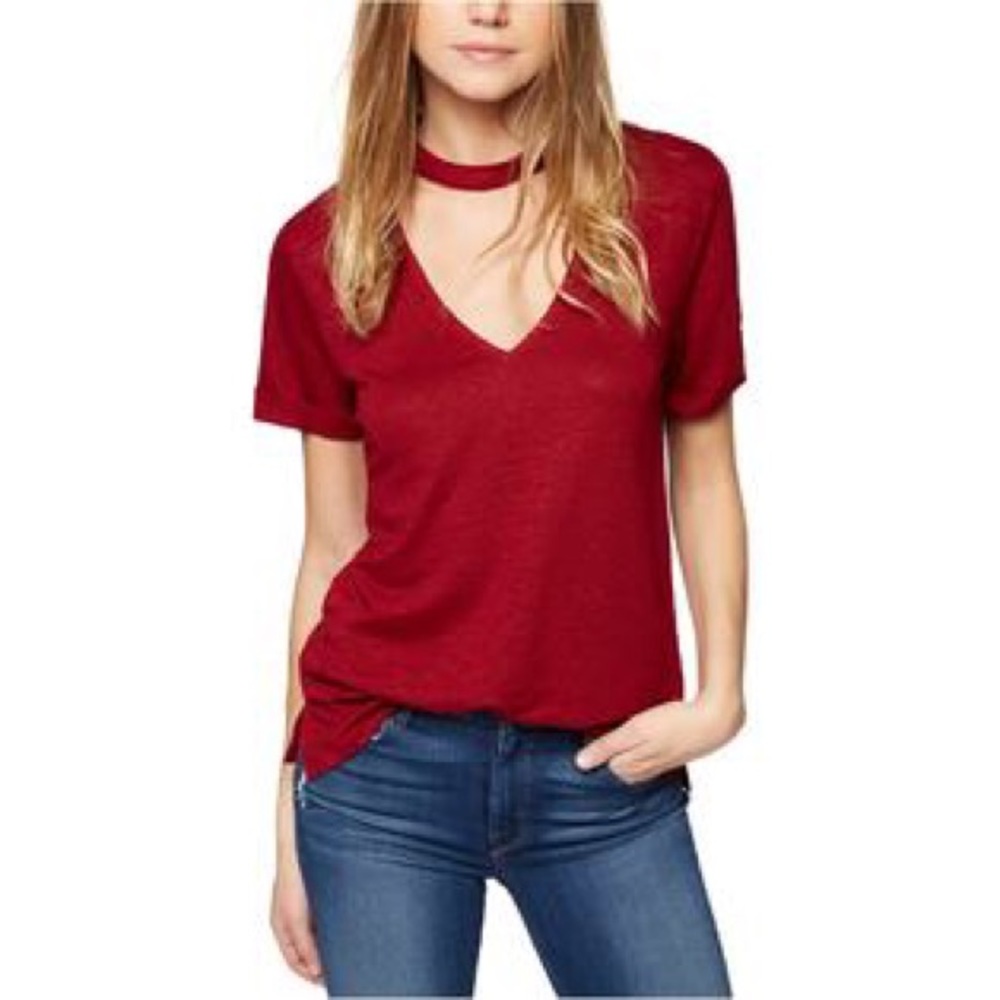 Sanctuary choker tee